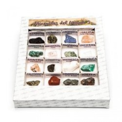 Caja de minerales del mundo número 3