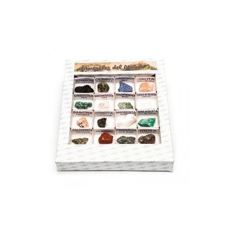Caja de minerales del mundo número 3