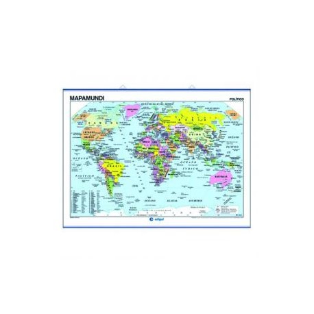 Mapa mural mapamundi planisferio