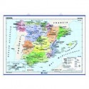 Mapa mural España Autonomías