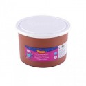 Pintura dedos 500 ml Jovi marrón