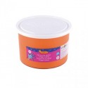 Pintura dedos 500 ml Jovi naranja