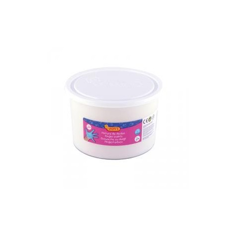 Pintura dedos 500 ml Jovi blanco