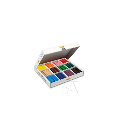 300 CERAS JOVICOLOR TRIWAX 12 COLORES ECONOMY PACK