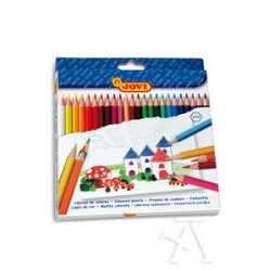 lapiz madera jovi colores 24 