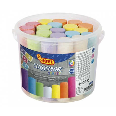 TIZA CLASSCOLOR TIZAS MAXI COLORES SURTIDOS