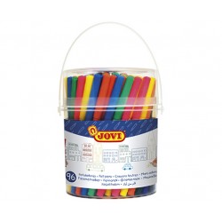 ROTULADORES JOVI 96 UNIDADES COLORES SURTIDOS