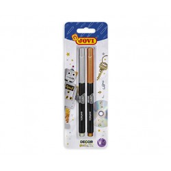 JOVIDECOR ROTULADOR METALLIC BLISTER 2
