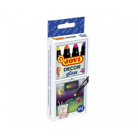 JOVIDECOR CERAS GLASS NEON PACK 4