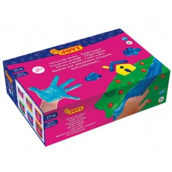 PINTURA DE DEDOS PACK 6 COLORES SURTIDOS