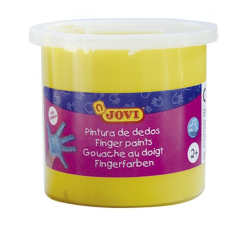 PINTURA DE DEDOS 125 ML AMARILLO