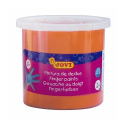 PINTURA DE DEDOS 125 ML NARANJA