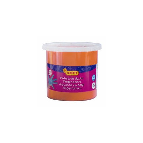 PINTURA DE DEDOS 125 ML NARANJA