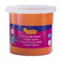 PINTURA DE DEDOS 125 ML NARANJA