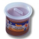 PINTURA DEDOS MARRÓN 125 PACK 5