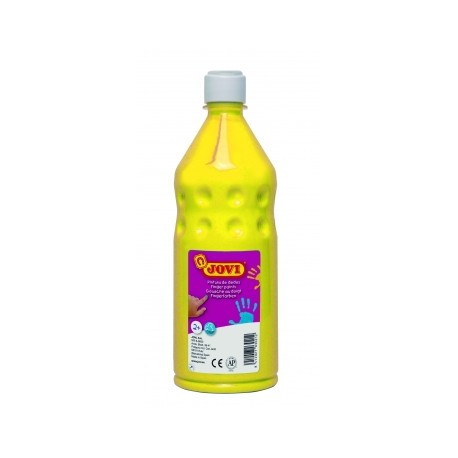 BOTELLA PINTURA DEDOS AMARILLO