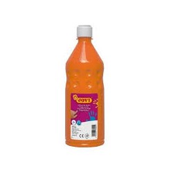 BOTELLA PINTURA DEDOS NARANJA