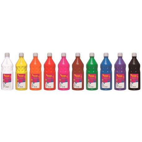 BOTELLA PINTURA DEDOS ROJO