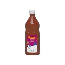 BOTELLA PINTURA DEDOS MARRON