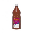 BOTELLA PINTURA DEDOS MARRON