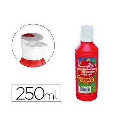 JOVI TEMPERA LIQUIDA 250 ML ROJO