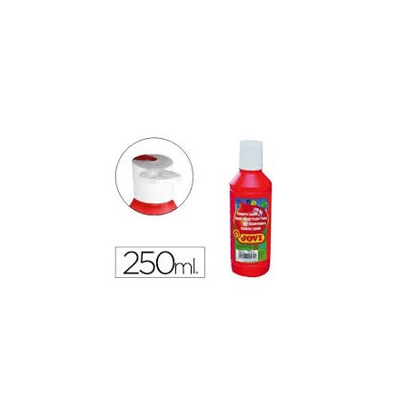 JOVI TEMPERA LIQUIDA 250 ML ROJO
