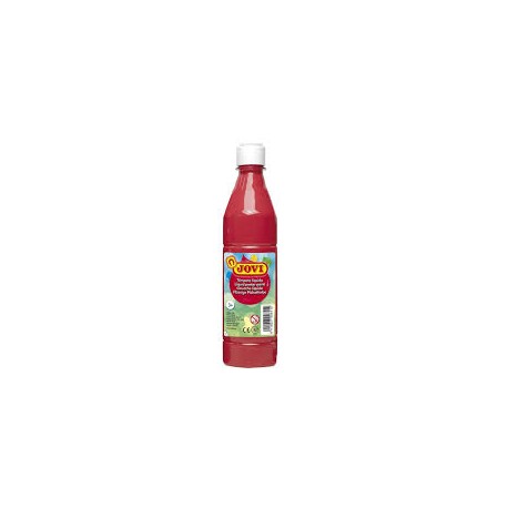 JOVI TEMPERA LIQUIDA 500 ML ROJO