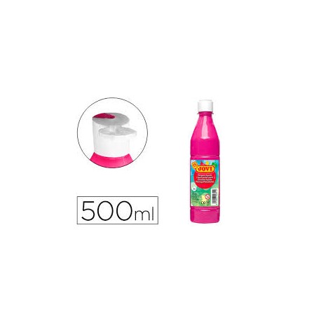 JOVI TEMPERA LIQUIDA 500 ML ROSA