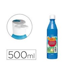 JOVI TEMPERA LIQUIDA 500 ML AZUL CYAN
