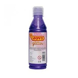 JOVI TEMPERA GLITTER 250 ML VIOLETA
