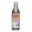 JOVI TEMPERA GLITTER 250 ML PLATA