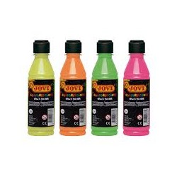 JOVI TEMPERA FOSFORESCENTE 250 ML AMARILLO