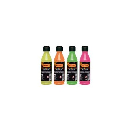 JOVI TEMPERA FOSFORESCENTE 250 ML ROSA 