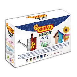 JOVI DECOR ACRILICA SET 6 BOTES 