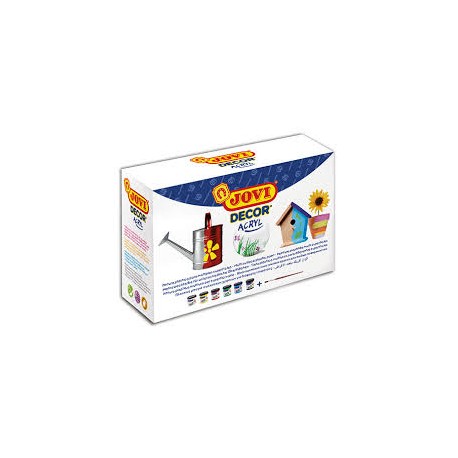 JOVI DECOR ACRILICA SET 6 BOTES 