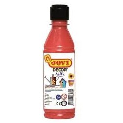 JOVI DECOR ACRYL 250 ML ROJO