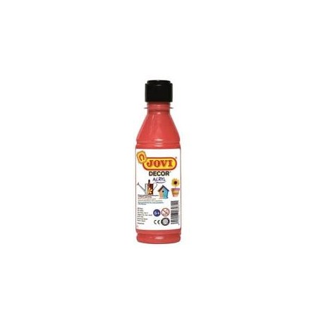 JOVI DECOR ACRYL 250 ML ROJO