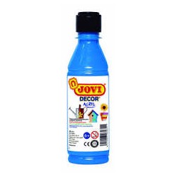 JOVIDECOR ACRYL 250 ML AZUL CYAN