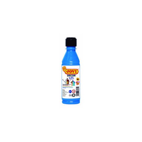 JOVIDECOR ACRYL 250 ML AZUL CYAN