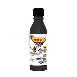 JOVIDECOR ACRYL 250 ML NEGRO