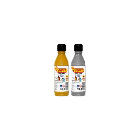 JOVIDECOR ACRYL 250 ML PLATA