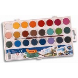 JOVI ACUARELA 22MM 24 COLORES