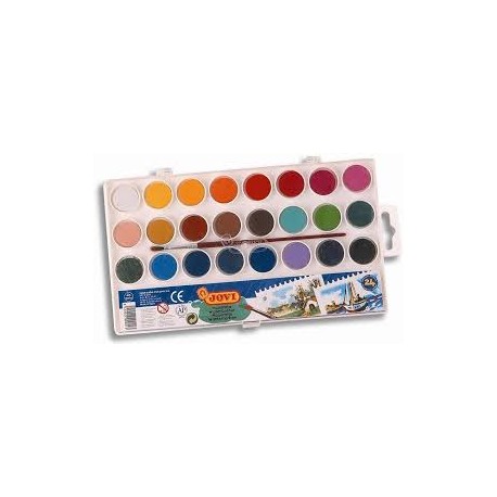JOVI ACUARELA 22MM 24 COLORES