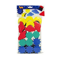 JOVI BOLSA DE 16 ESPONJAS FORMAS