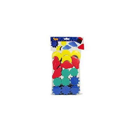JOVI BOLSA DE 16 ESPONJAS FORMAS