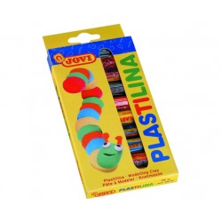 JOVI PLASTILINA 15 GR ESTUCHE 10