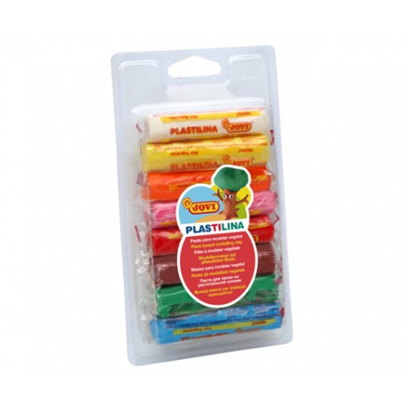 JOVI PLASTILINA 15 GR ESTUCHE 8