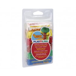 JOVI PLASTILINA 25 GR PACK 6