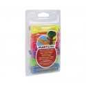 JOVI PLASTILINA 25GR PACK 6 FLUOR