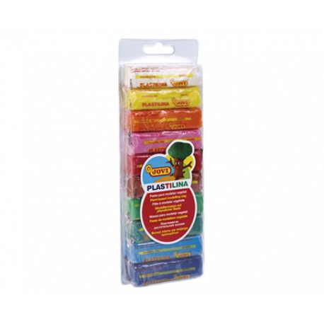 JOVI PLASTILINA 25 GR PACK 10